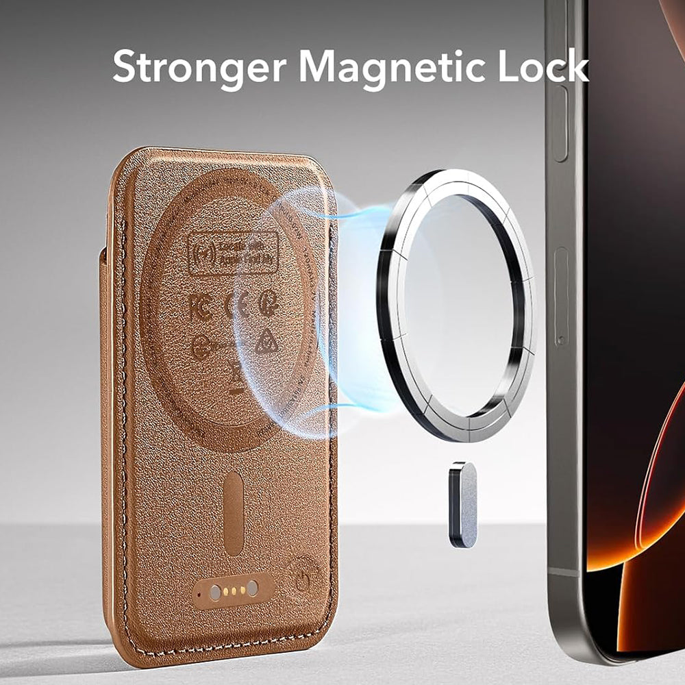 Magsafe lommebok, ESR, Classic Geo, Brun