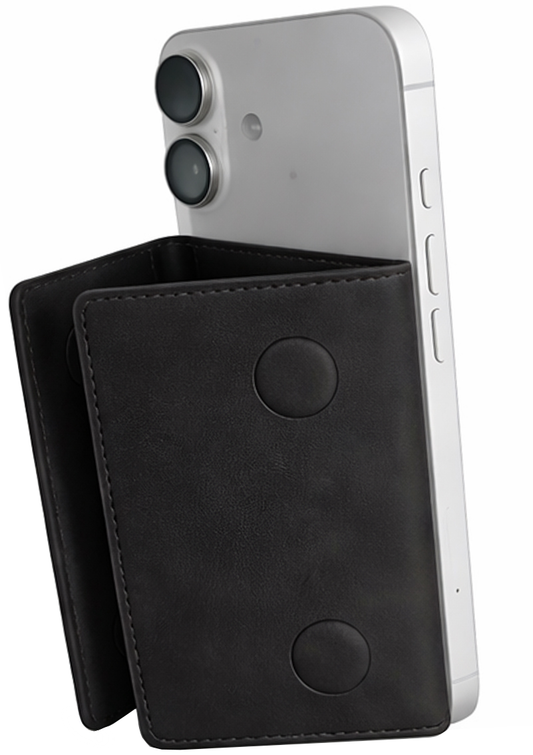 MagSafe-lommebok, OEM, Triple Wallet, Svart