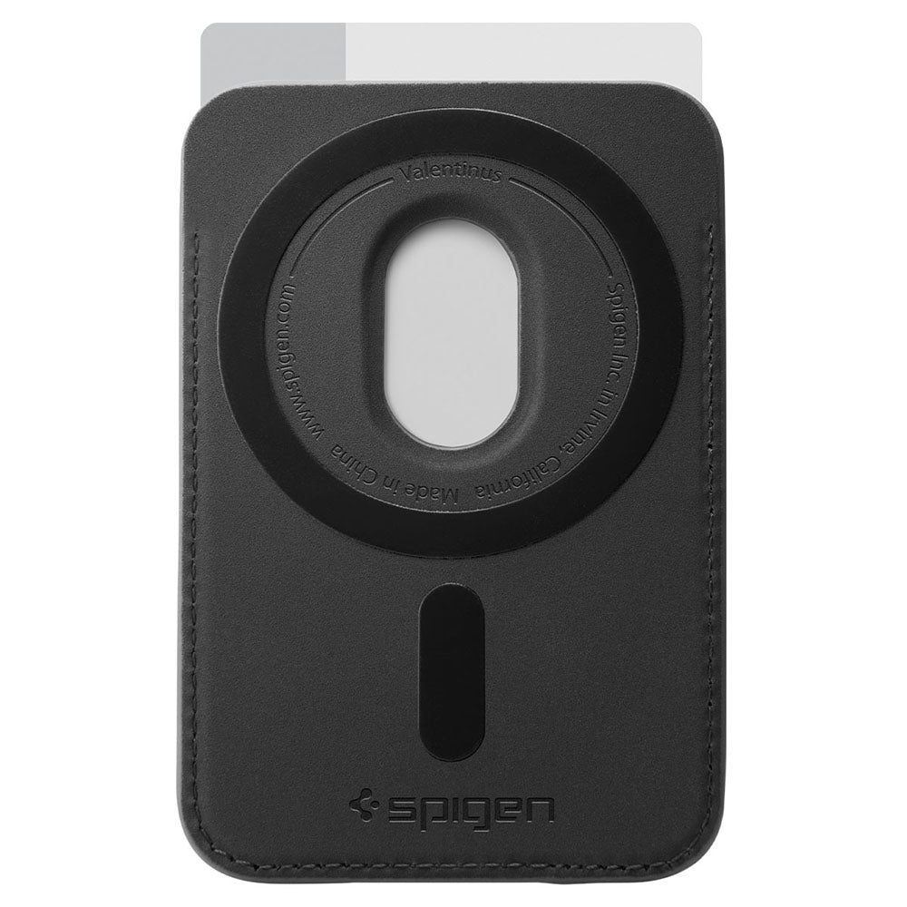 MagSafe-lommebok, Spigen, Valentinus MagFit, Svart AFA11337