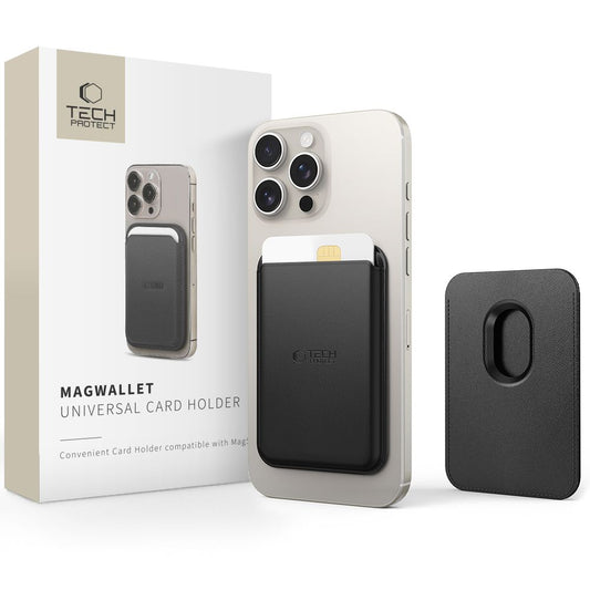 MagSafe Wallet, Tech-Protect, Magwallet, svart