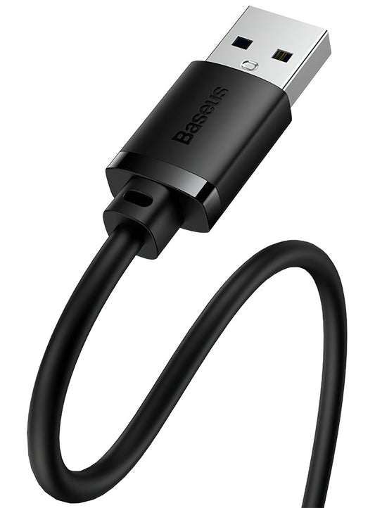 USB 3.0 forlenger Baseus AirJoy Series, 1.5m, Svart B00631103111-02