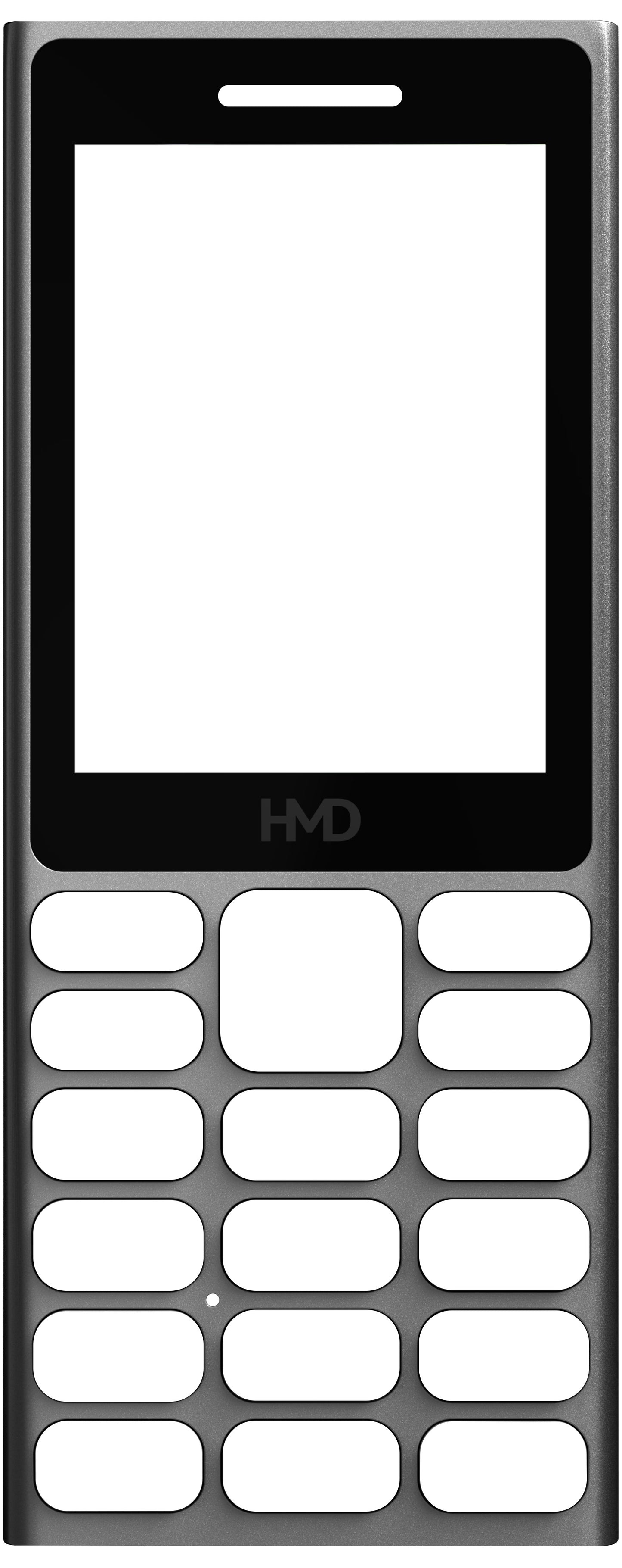 Ramme Display HMD 110 4G, Grå, Service Pack 5001000444SH0