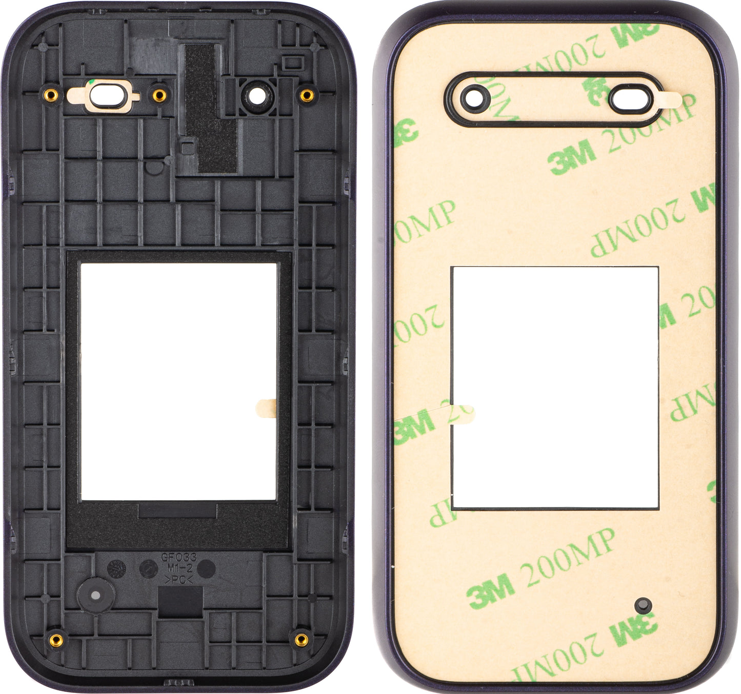 Ramme Display HMD 2660 Flip, Under Ytre, Mov, Service Pack 5001000509SH0