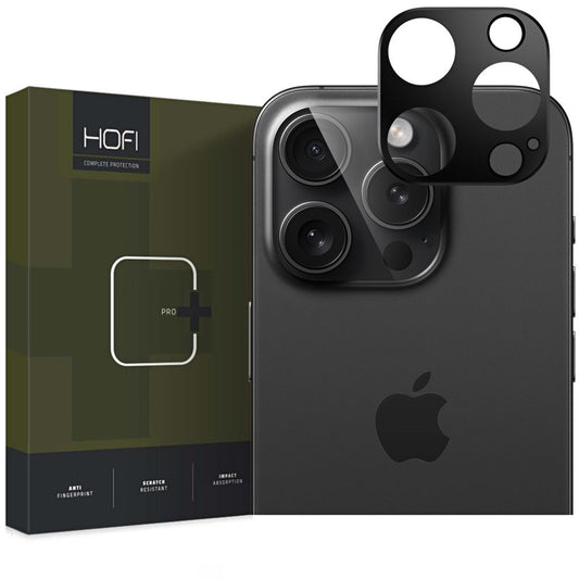 HOFI ALUCAM PRO+ bakre kamerabeskyttelsesramme for Apple iPhone 16 Pro Max / 16 Pro, svart