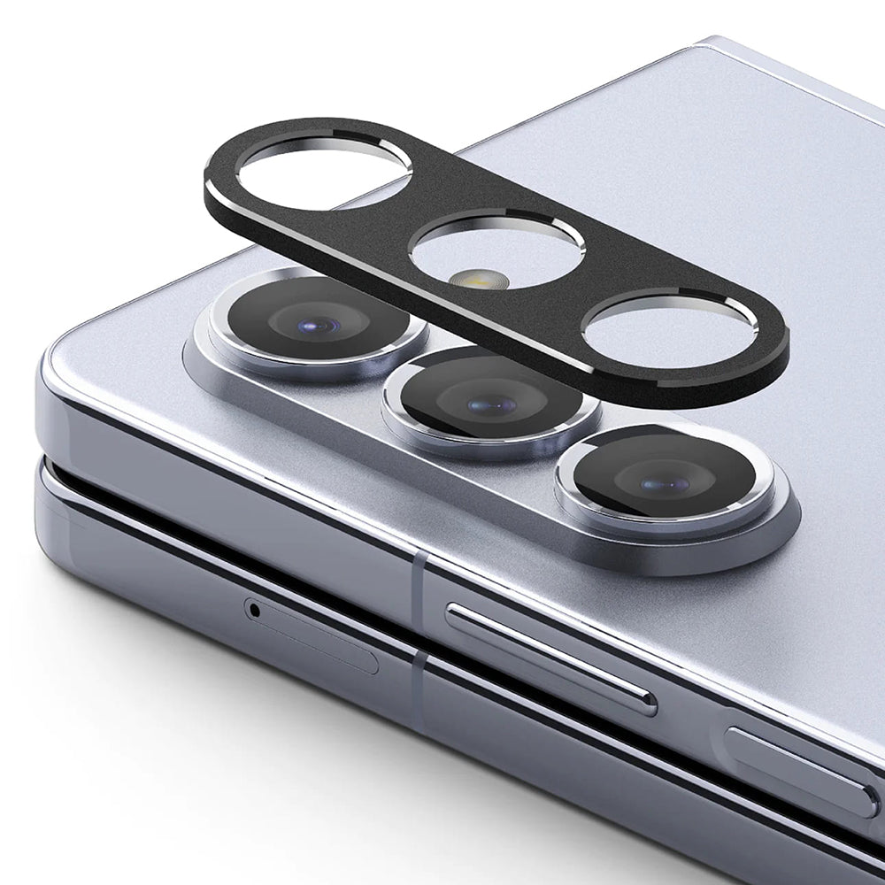 Ringke Styling bakre kameraramme for Samsung Galaxy Z Fold5 F946, Aluminium, Svart