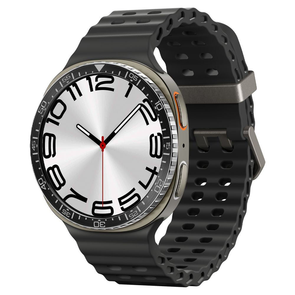 Spigen Tune Diver beskyttelsesramme for Samsung Galaxy Watch8 44mm, Svart ACS10008