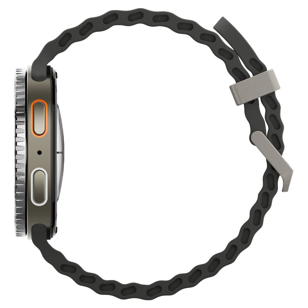 Spigen Tune Diver beskyttelsesramme for Samsung Galaxy Watch8 44mm, Svart ACS10008