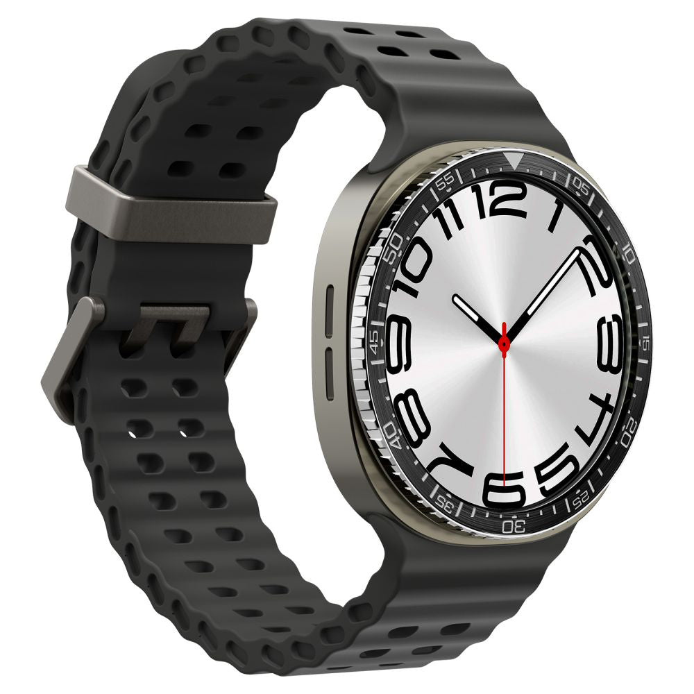 Spigen Tune Diver beskyttelsesramme for Samsung Galaxy Watch8 44mm, Svart ACS10008
