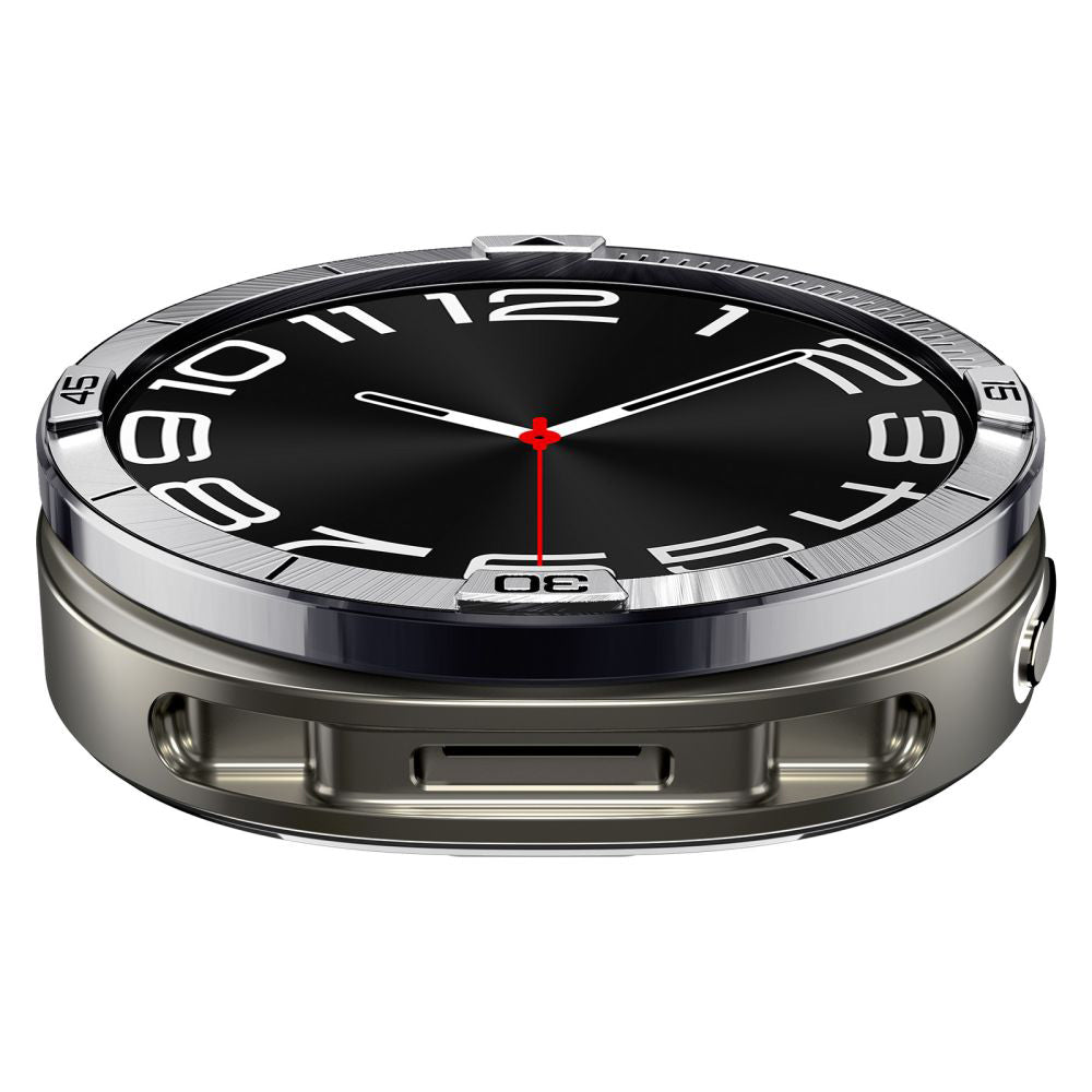 Spigen Tune Pilot Beskyttelsesramme for Samsung Galaxy Watch8 44mm, Sølv ACS10009