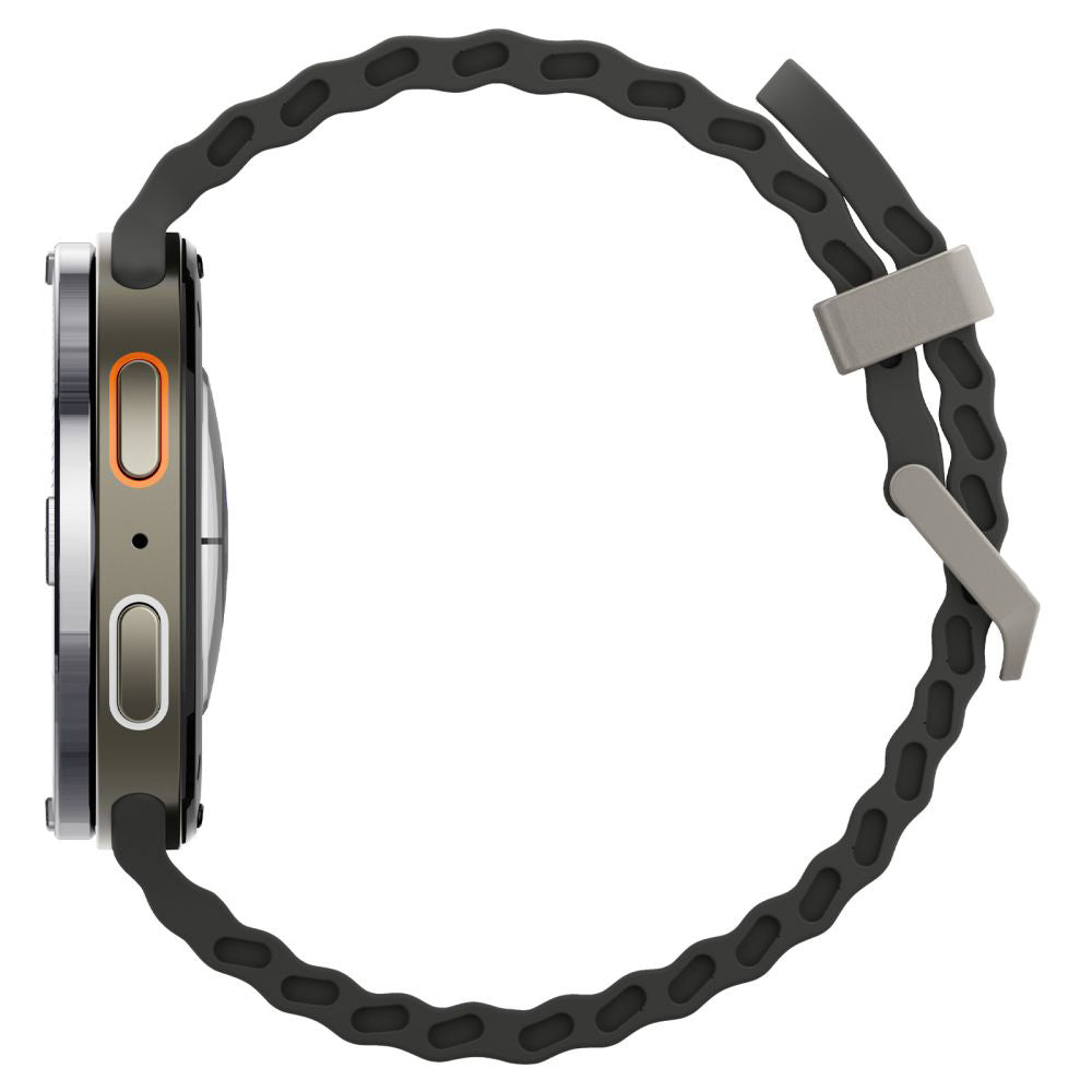 Spigen Tune Pilot Beskyttelsesramme for Samsung Galaxy Watch8 44mm, Sølv ACS10009