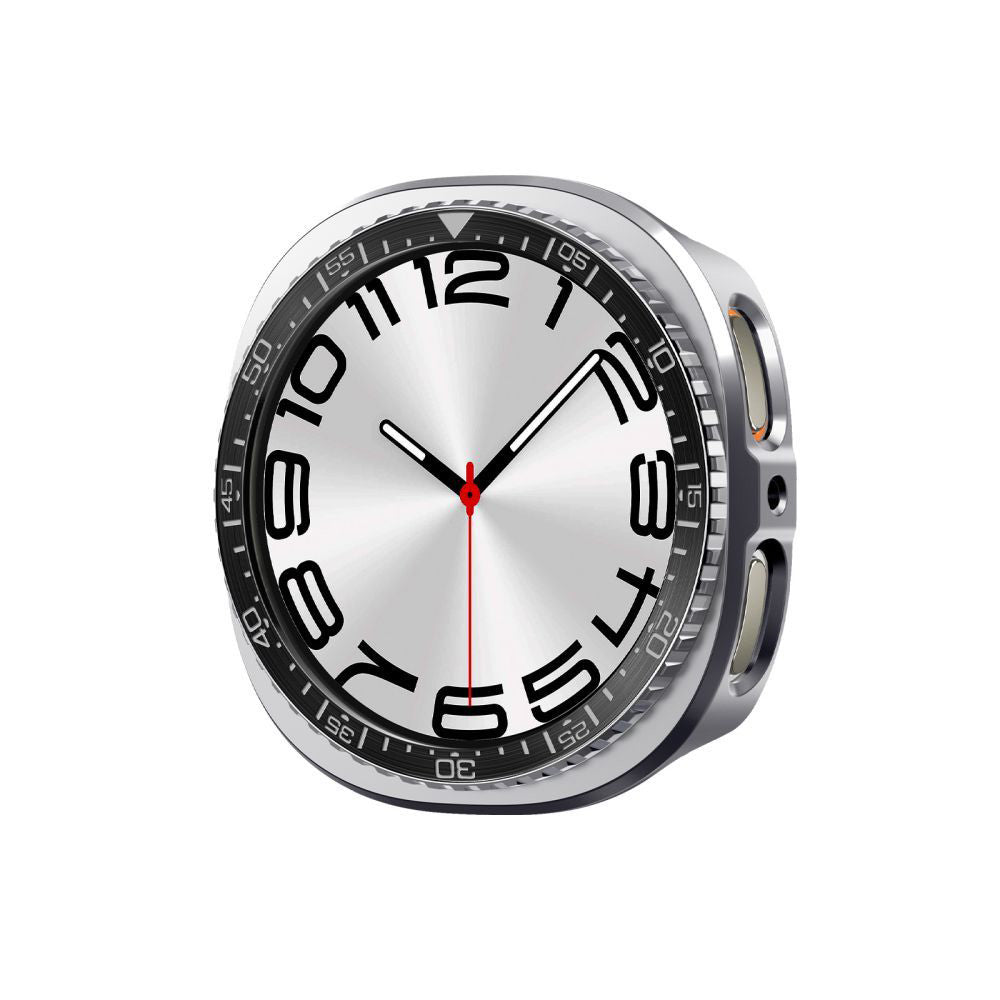 Spigen Tune Pro Diver beskyttelsesramme for Samsung Galaxy Watch8 44mm, Svart