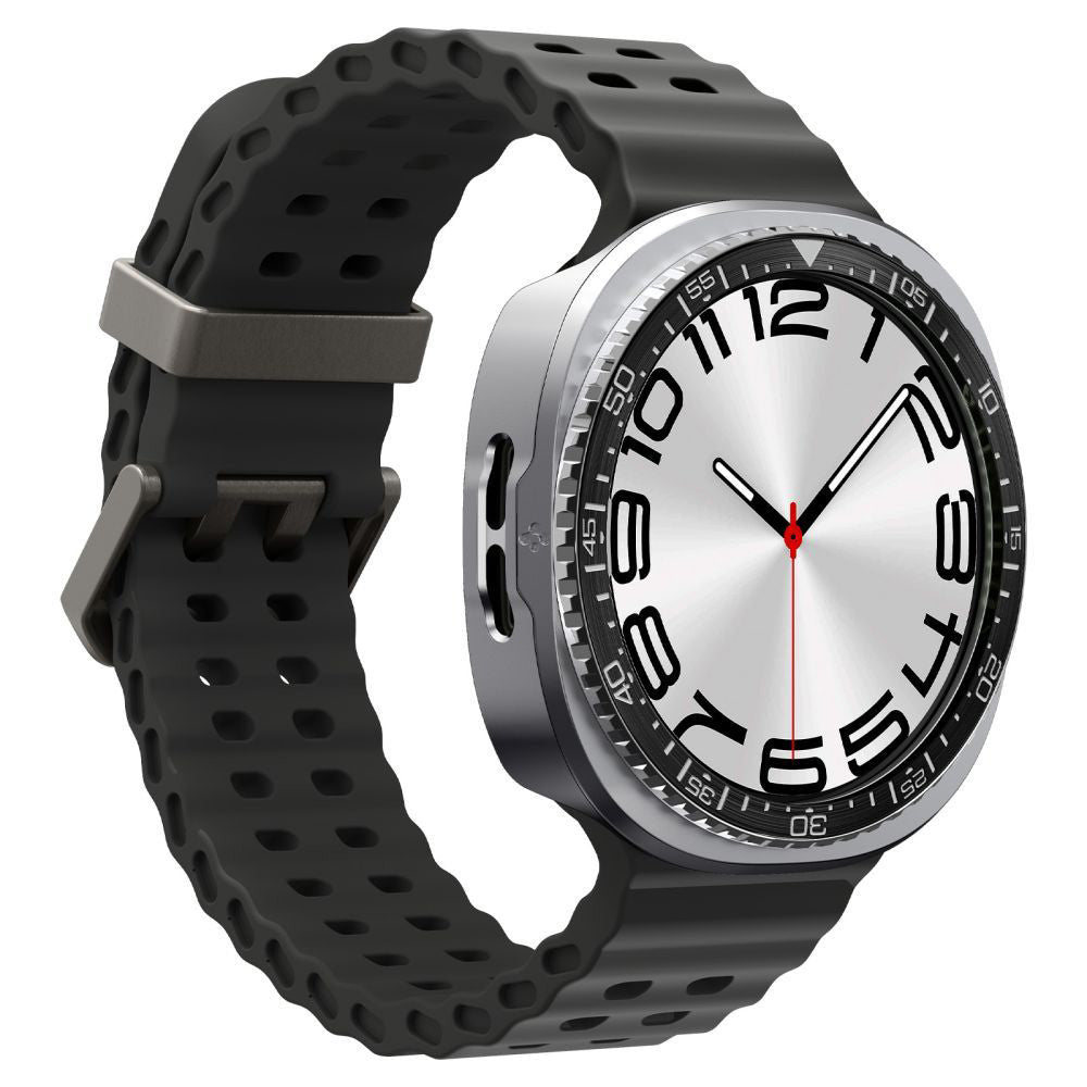 Spigen Tune Pro Diver beskyttelsesramme for Samsung Galaxy Watch8 44mm, Svart