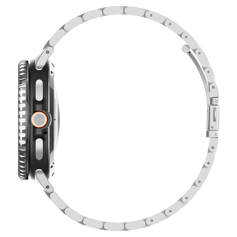 Spigen Tune Pro Diver beskyttelsesramme for Samsung Galaxy Watch8 Classic, Svart ACS10016