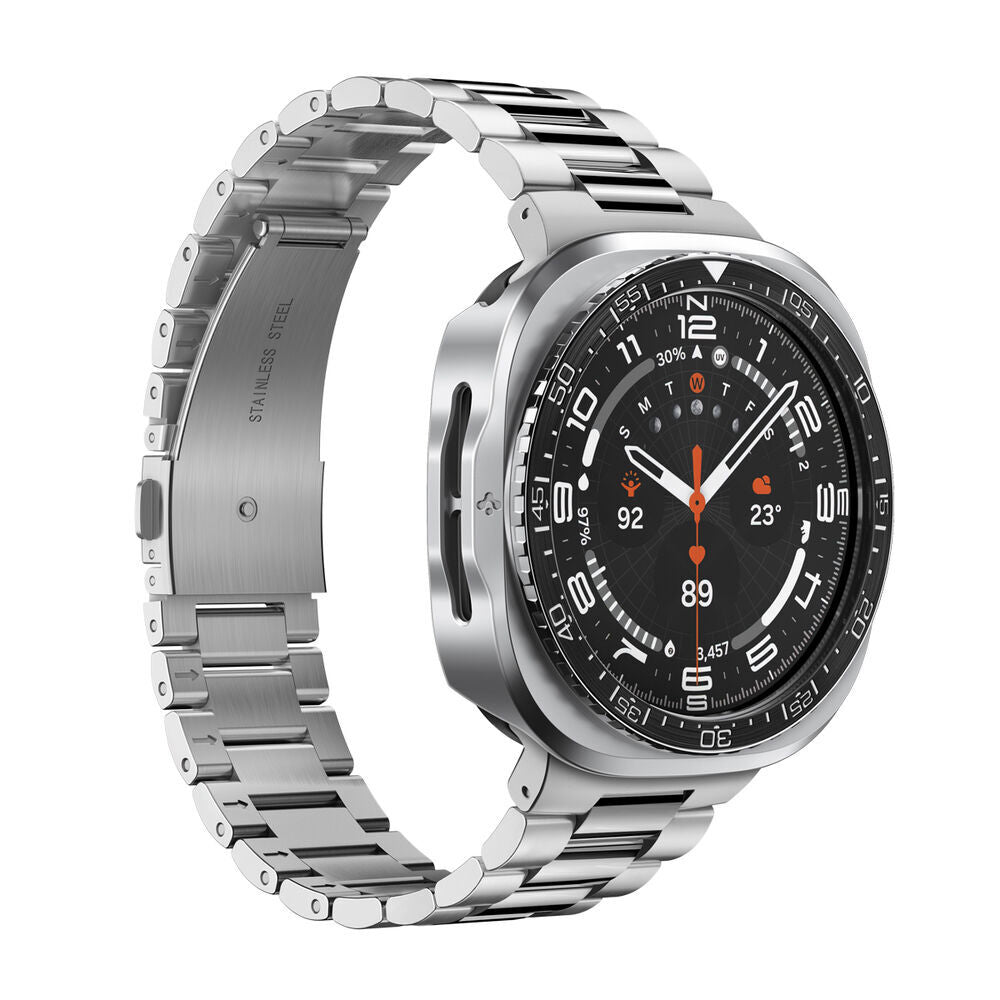 Spigen Tune Pro Diver Beskyttelsesramme for Samsung Galaxy Watch Ultra2, Svart ACS11619