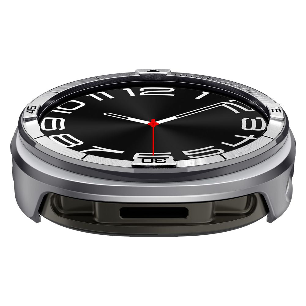 Spigen Tune Pro Pilot Beskyttelsesramme for Samsung Galaxy Watch8 44mm, Sølv ACS10011