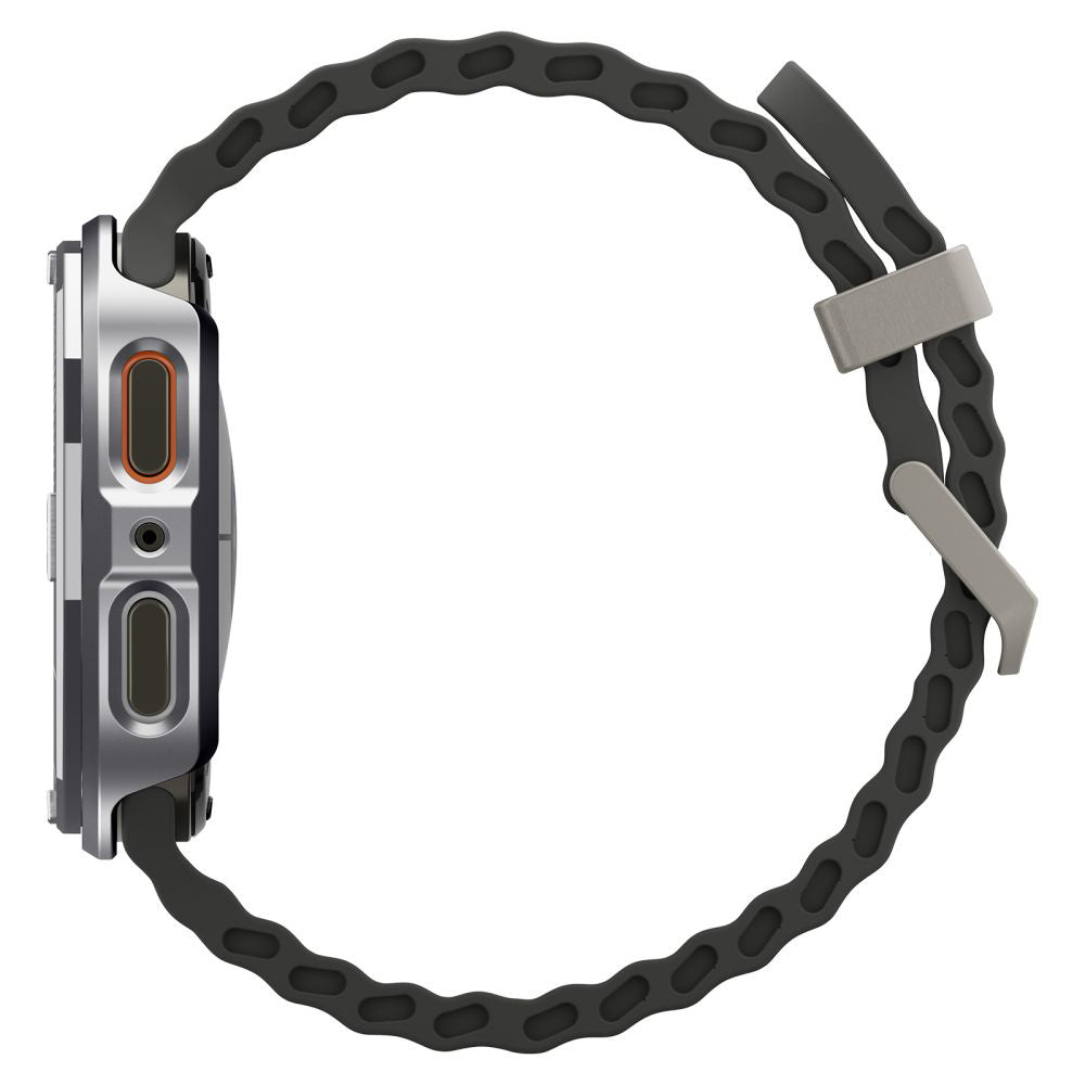 Spigen Tune Pro Pilot Beskyttelsesramme for Samsung Galaxy Watch8 44mm, Sølv ACS10011