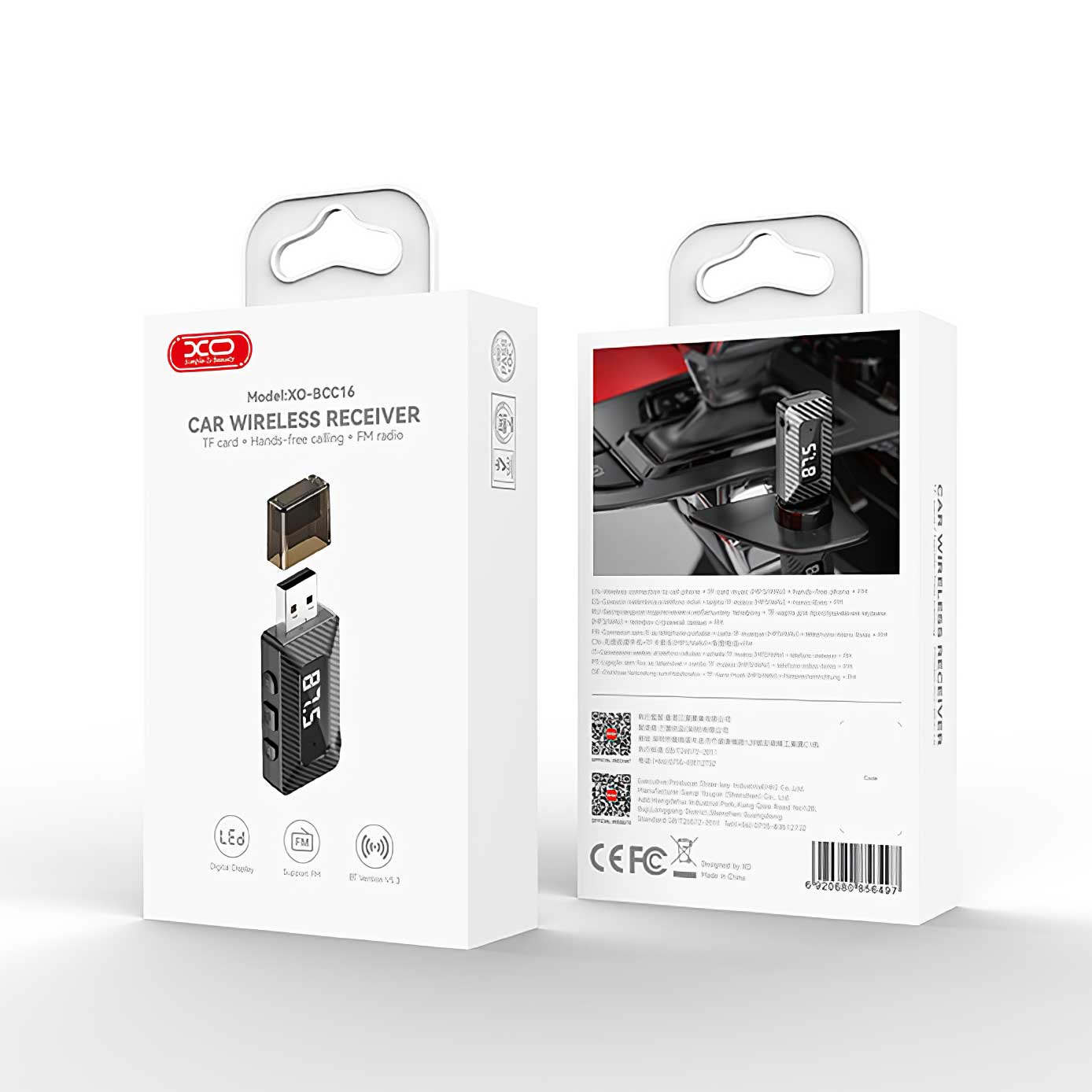 Bluetooth-mottaker XO Design BCC16