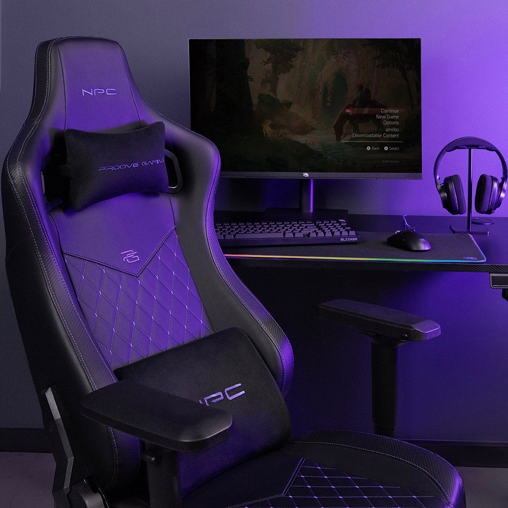 Gamingstol Proove NPC, Svart Lilla GCNP0001017