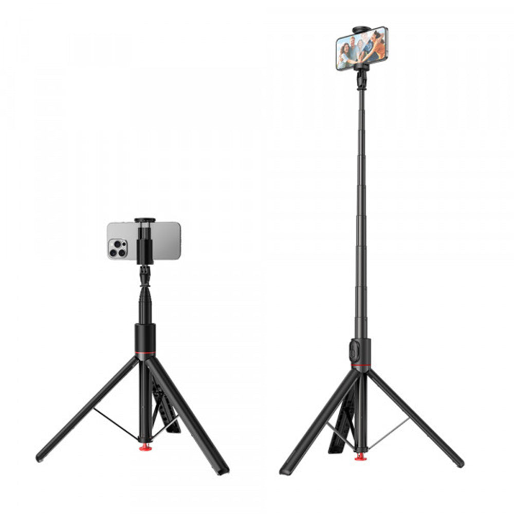Selfie Stick Bluetooth Acefast E31, Universal, Svart