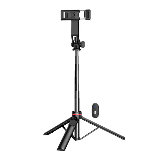 Selfie Stick Bluetooth Borofone BY15 Throne, 4,5 tommer - 7 tommer, Svart