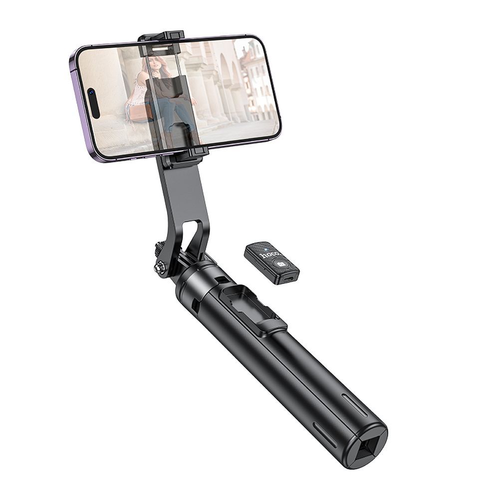 Bluetooth Selfie Stick HOCO K21, Universal, Svart