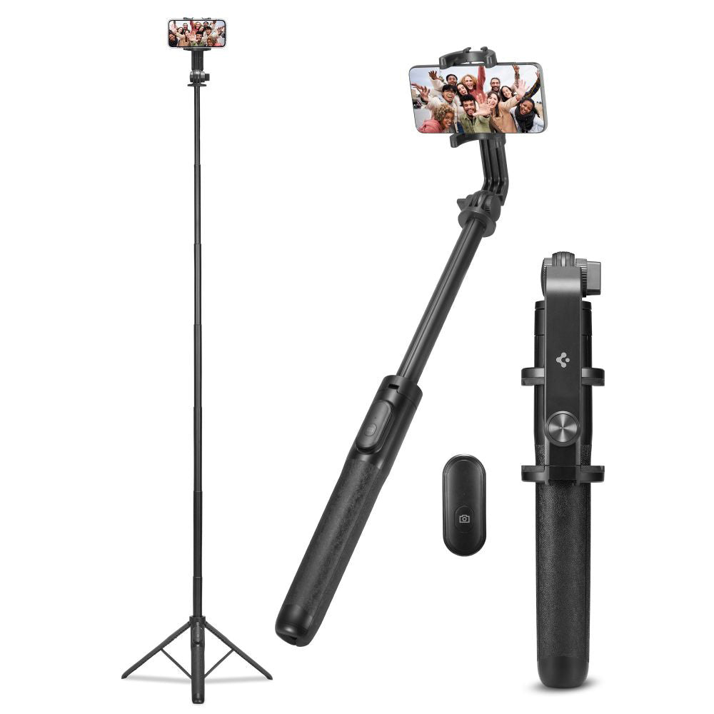 Selfie Stick Bluetooth Spigen S560W, Universal, Svart