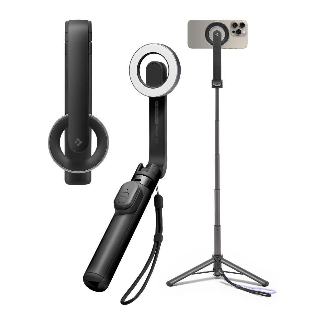 Selfie Stick Bluetooth Spigen S571W, Universal, Svart