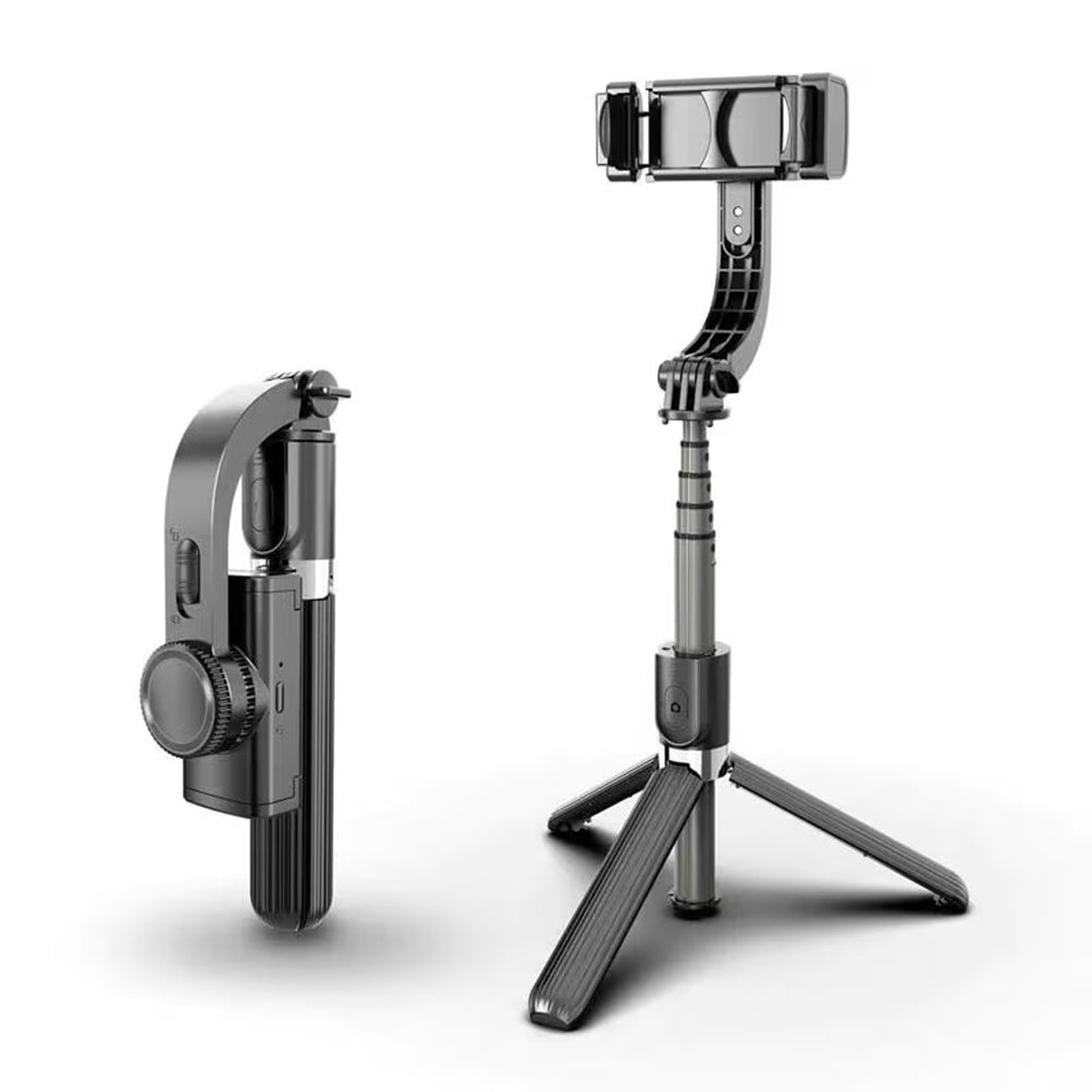 Selfie Stick Bluetooth Techsuit L08, Universal, Svart