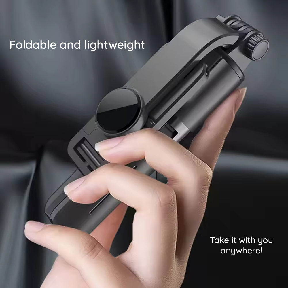 Selfie Stick Bluetooth Techsuit L10, Universal, Svart