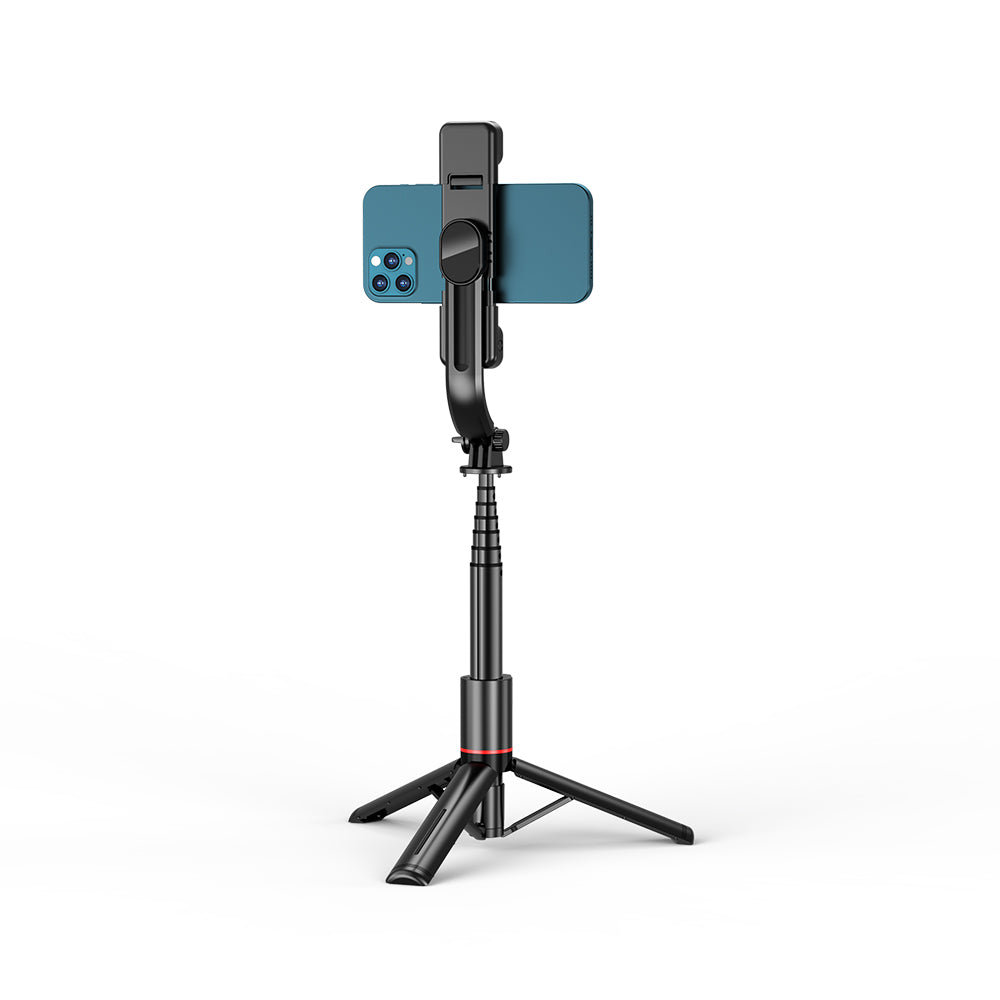 Selfie Stick Bluetooth Techsuit L12D, Universal, Svart