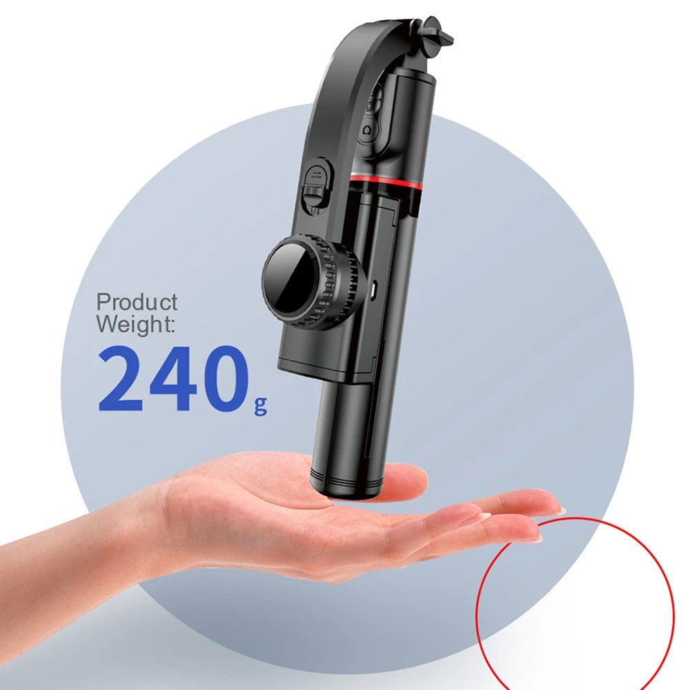 Selfie Stick Bluetooth Techsuit L19, Universal, Svart