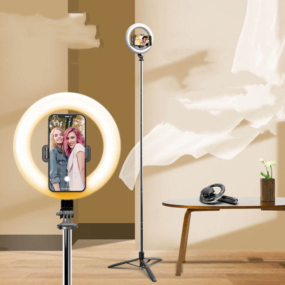 Selfie Stick Bluetooth Techsuit Q05s, Universal, Svart