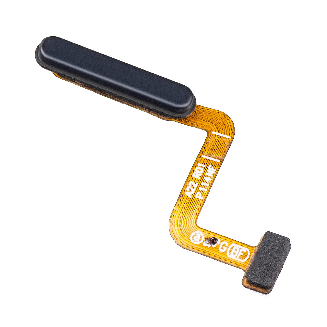 Fingeravtrykksensor Samsung Galaxy A22 A225, med bånd, Svart