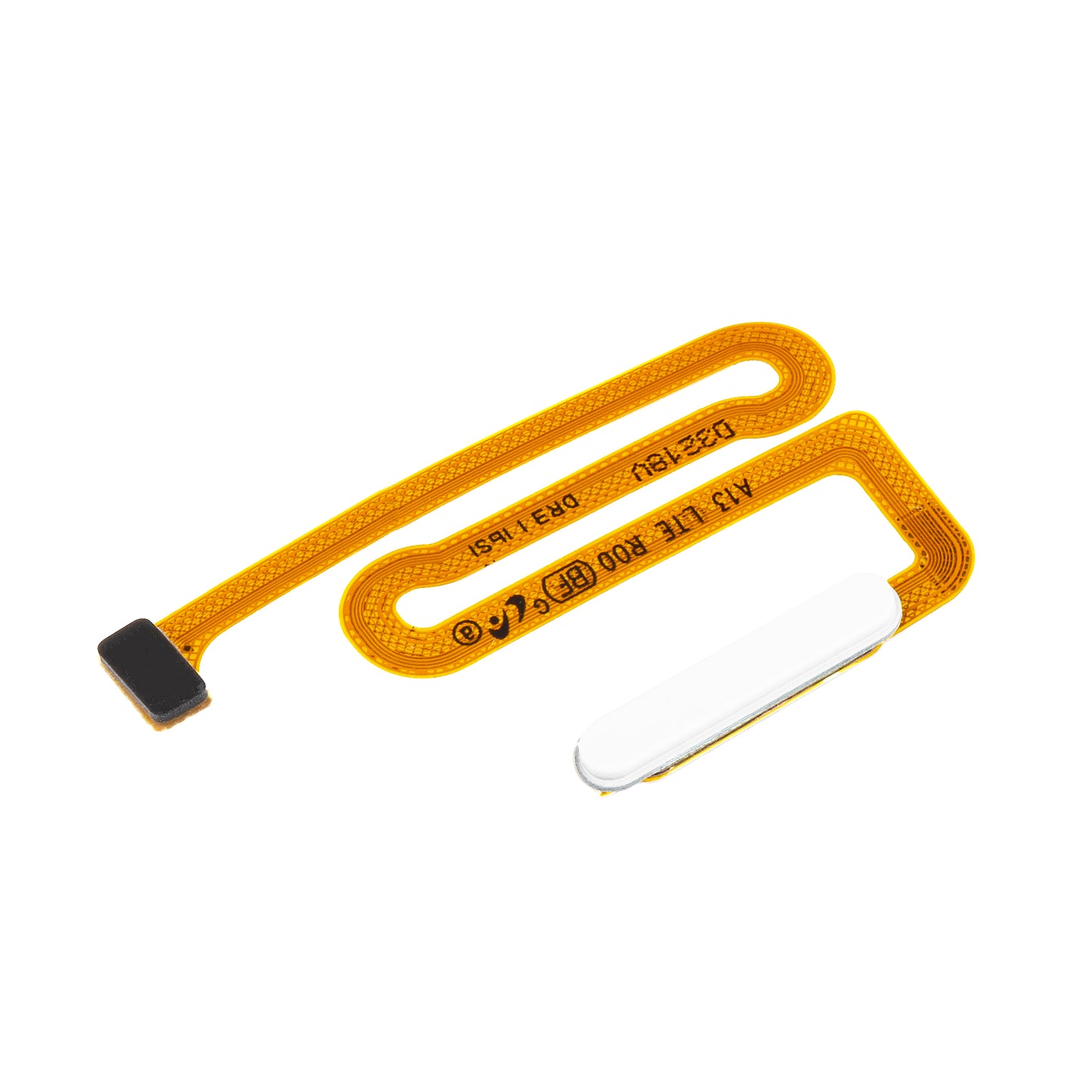 Fingeravtrykkssensor Samsung Galaxy Galaxy A13 A135, med bånd, Hvit, Service Pack GH96-15035D