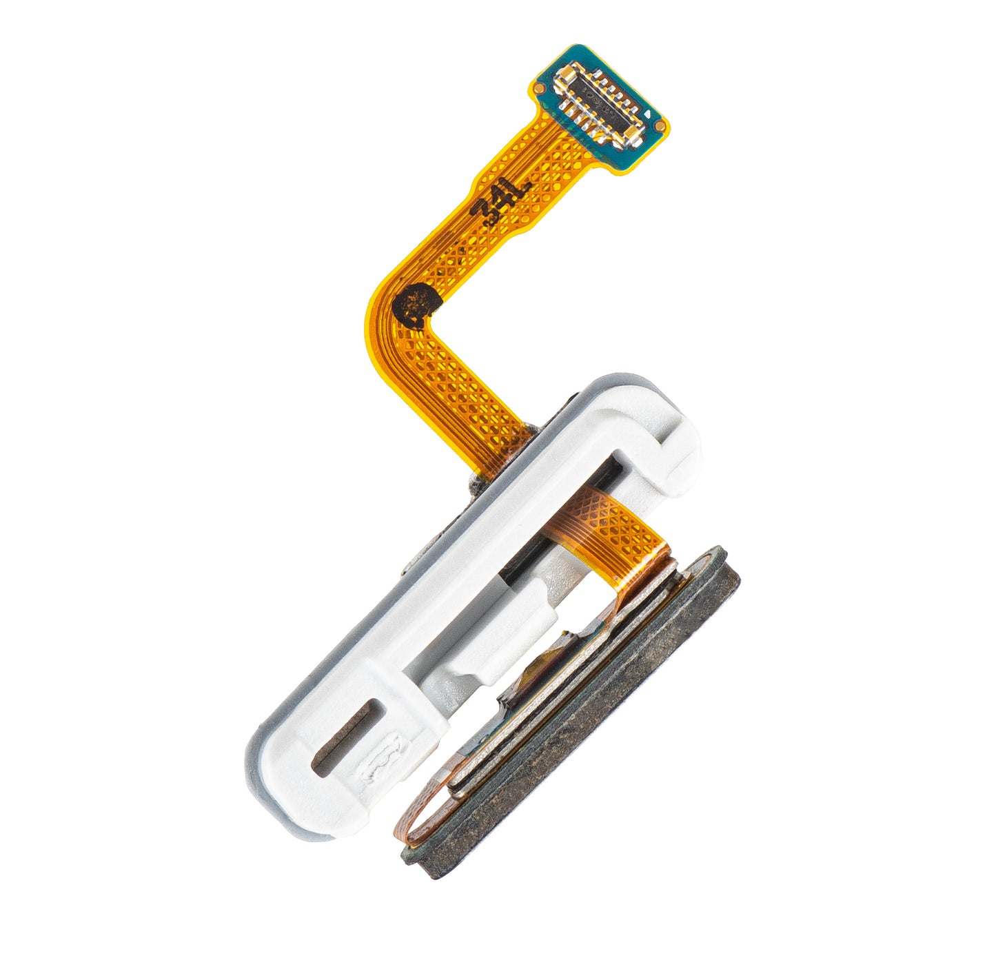 Samsung Galaxy Z Flip4 F721 fingeravtrykksensor med tape, svart