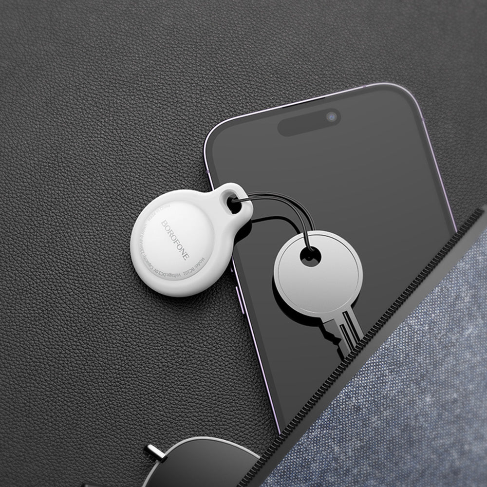 SmartTag Borofone BC101 Exquisite for iOS-serien, Svart