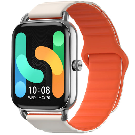 Smartwatch Haylou RS4 Plus LS11, magnetisk stropp, sølv