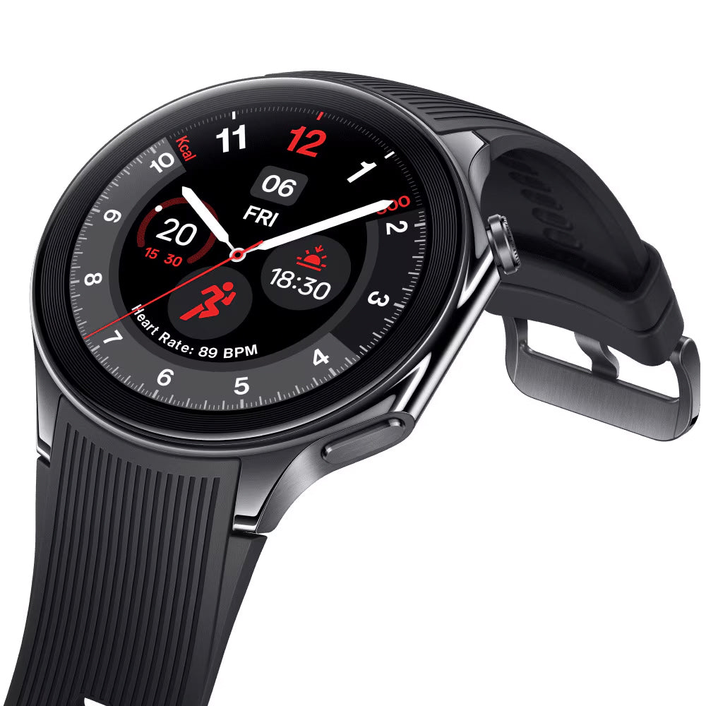 Smartwatch OnePlus Watch 2, Svart 5491100053
