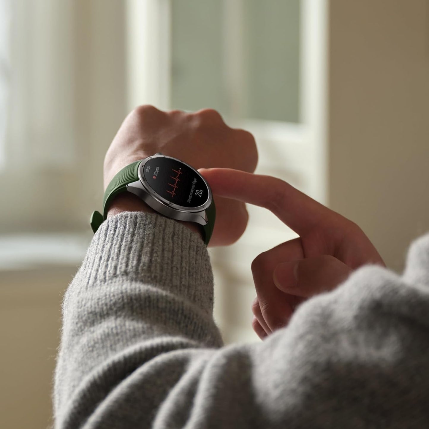 Smartklokke OnePlus Watch 3, 46mm, Grønn, Reseglet 5491100341