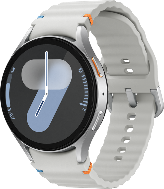 Samsung Galaxy Watch7 smartklokke, 44 mm, LTE, sølv SM-L315FZSAEUEUE