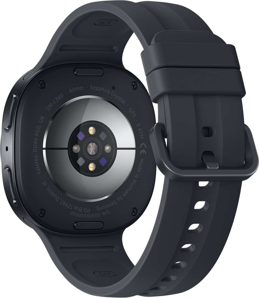 Smartklokke Samsung Galaxy Watch9, 40mm, BT, Svart SM-L340NZKAEUE