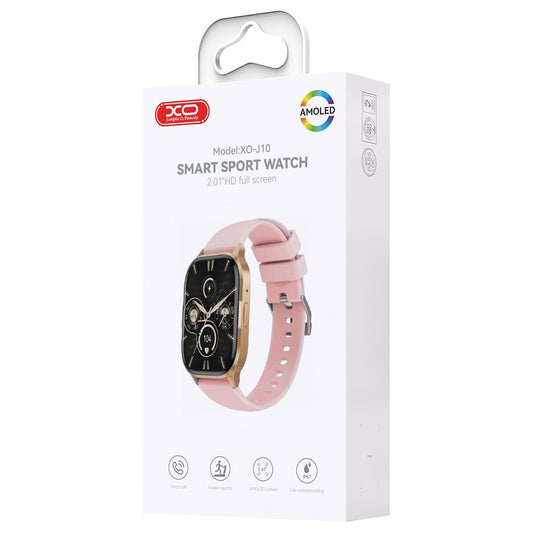 Smartwatch XO Design J10, Gullrosa