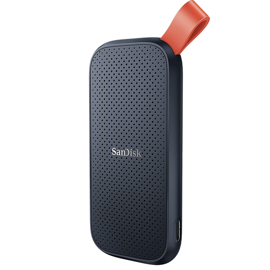 Solid State Drive (SSD Extern) SanDisk, 1TB, Svart SDSSDE30-1T00-G26