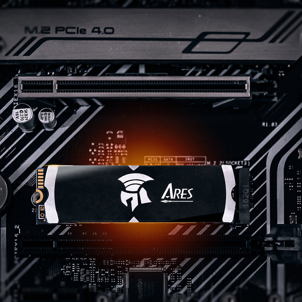 Solid State Drive (SSD) Dato Ares Dark Sword, 1TB, NVMe 1.4, PCIE Gen4x4, Svart ARSDSK-1TB