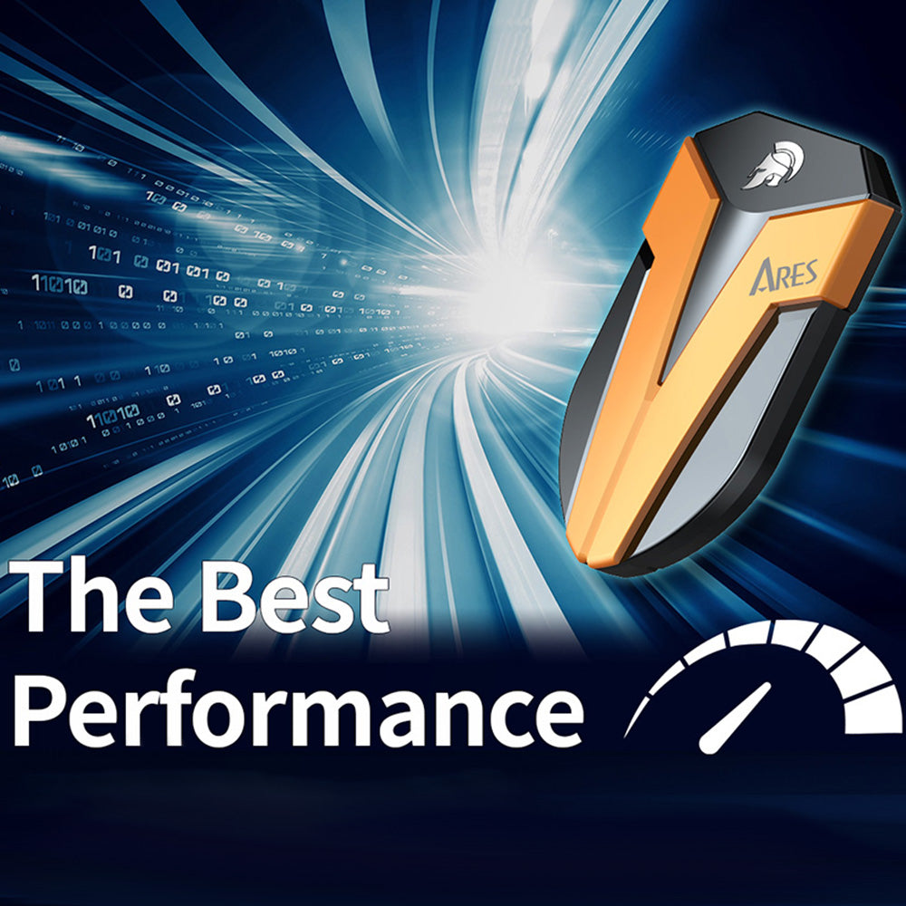 Solid State Drive (SSD Extern) Dato Ares Amber Shield, 4TB, Svart ARSASE-4TB