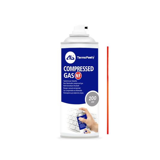 Spray Trykkluft AG Termopasty NF (Ikke brannfarlig), 200ml ART.AGT-255