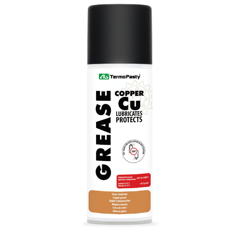 Spray Teknisk Smøremiddel AG Termopasty Copper, 400ml ART.AGT-176