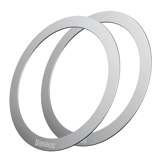 Metallklistremerke Baseus Halo Series, sett med 2 deler, sølv PCCH000012