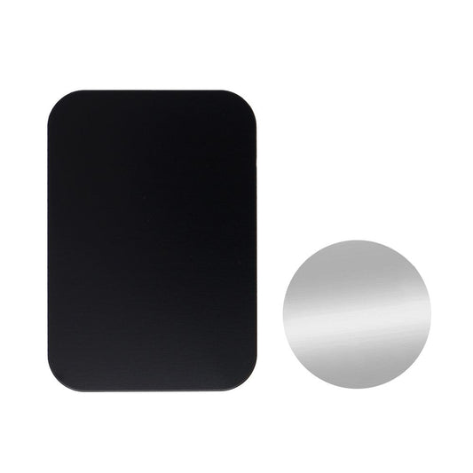 OEM metallklistremerke for magnetisk bilholder, sett med 2 deler, svart