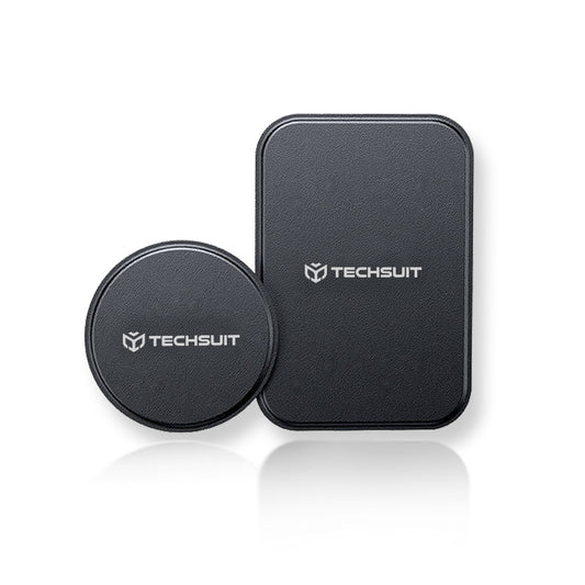 Metallisk klistremerke Techsuit MP02 2in1, Svart